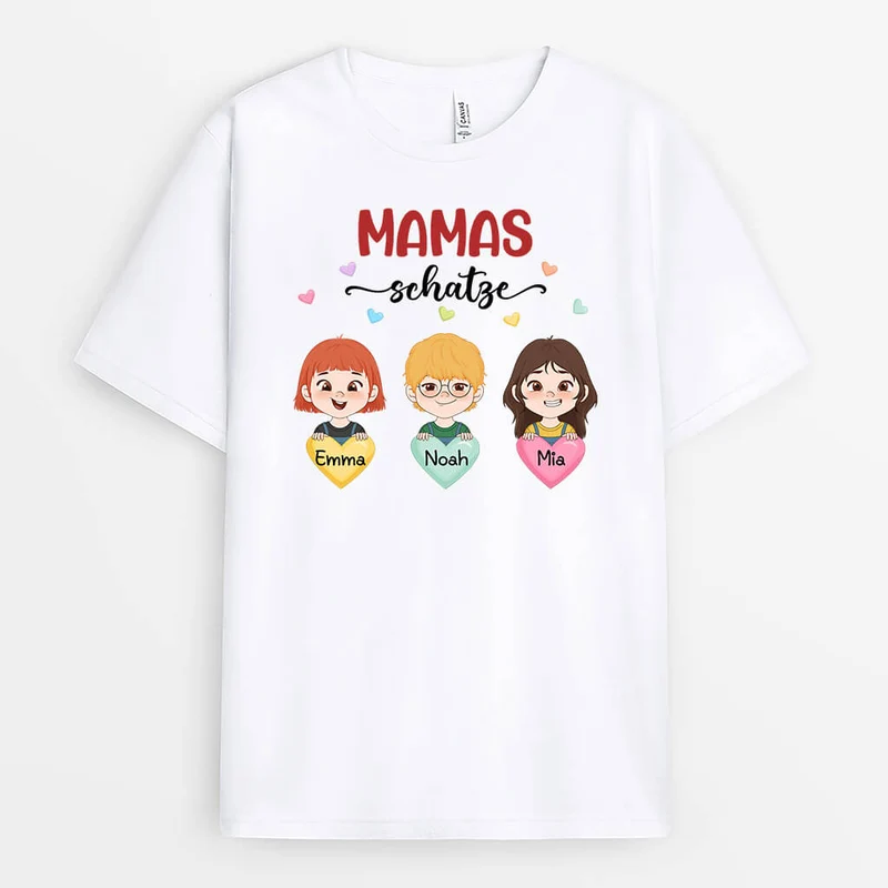 Omas Liebling - Personalisiertes Geschenk | T-shirt für Omas