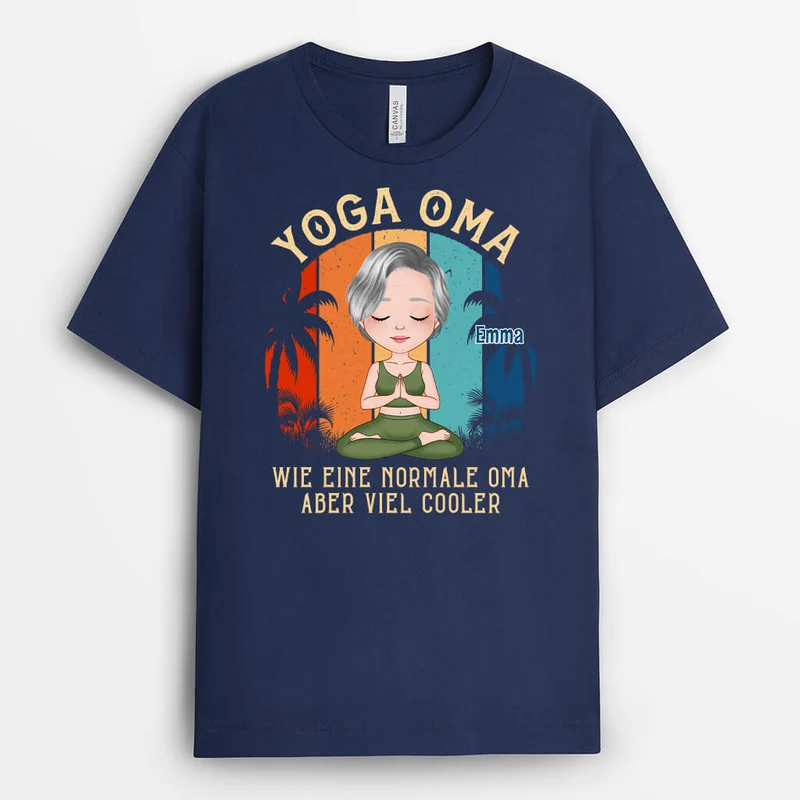 Yoga Mama - Personalisierte Geschenke | T-Shirt für Mamas