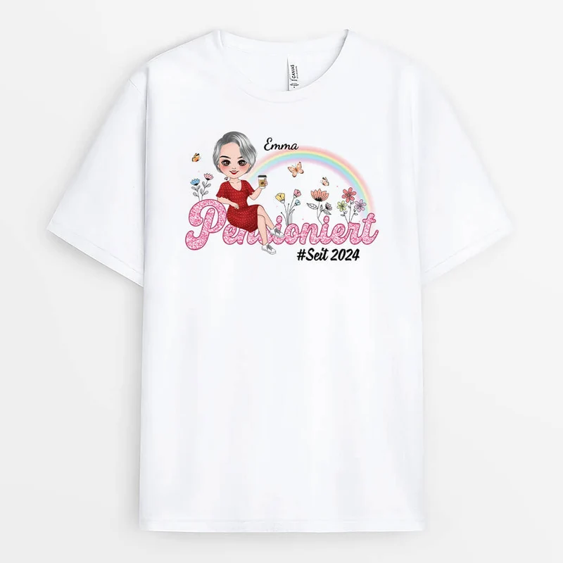 Ruhestand - Personalisiertes Geschenk | T-Shirt für Frauen