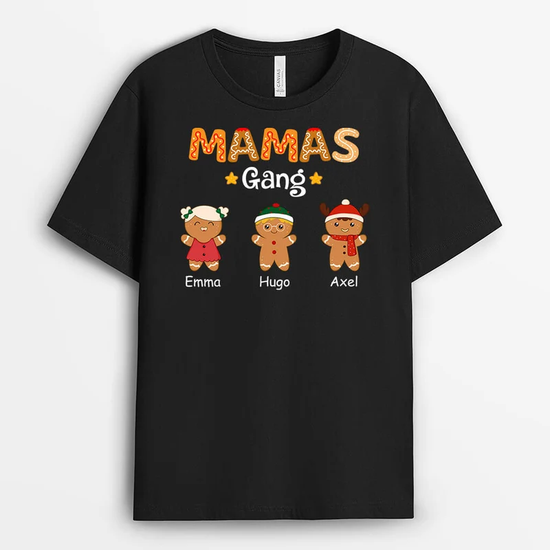 Mamas Bande aus Keksen - Personalisiertes Geschenk | T-shirt für Mamas