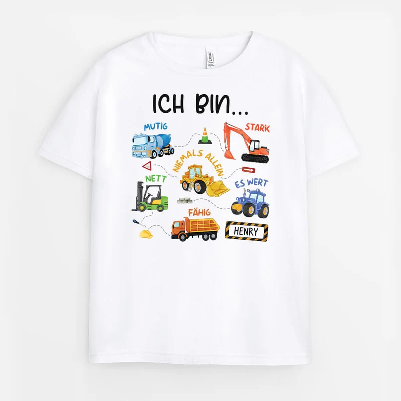 Leute sagen ich bin - Personalisiertes Geschenk | T-shirt für Kinder