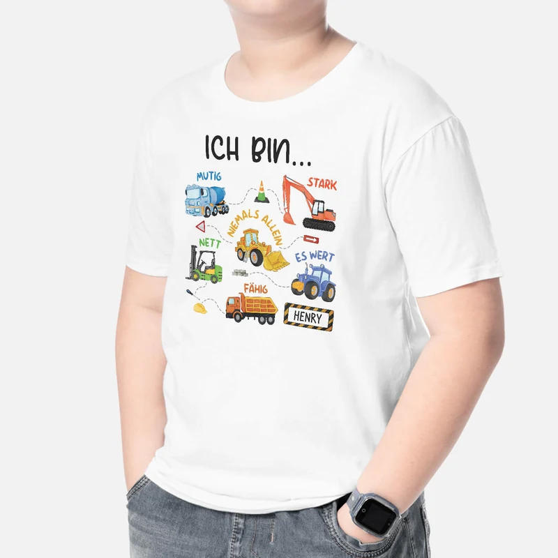 Leute sagen ich bin - Personalisiertes Geschenk | T-shirt für Kinder