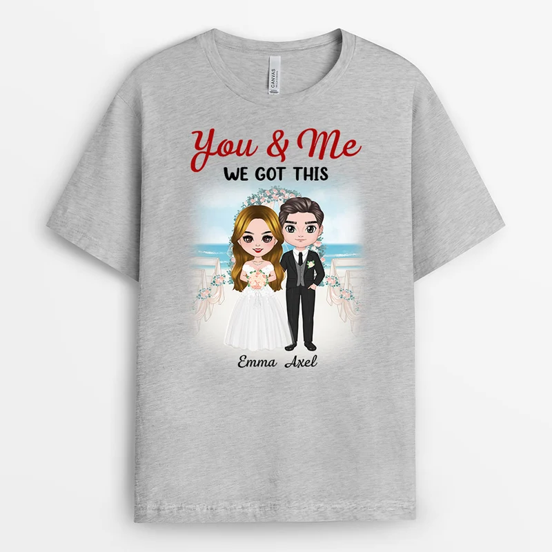 Du & Ich - Personalisierte Geschenke | T-Shirt für Paare/Pärchen
