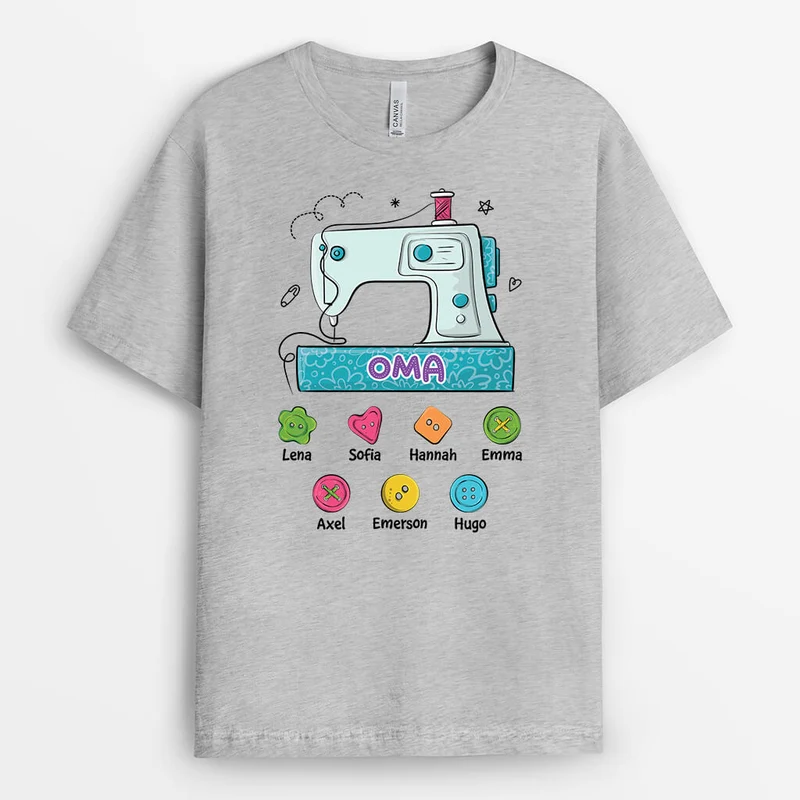 Oma Nähen - Personalisierte Geschenke | T-Shirt für Omas