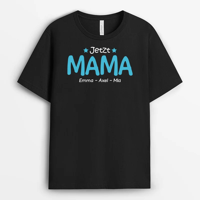 Geschenk Für Mama Oma - Personalisiertes Geschenk | T-shirt für Mamas/Omas