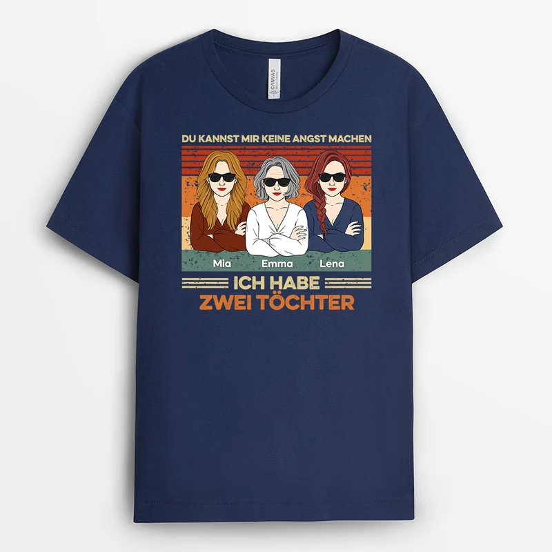 Keine Angst - Personalisierte Geschenke | T-Shirt für Mama/Oma