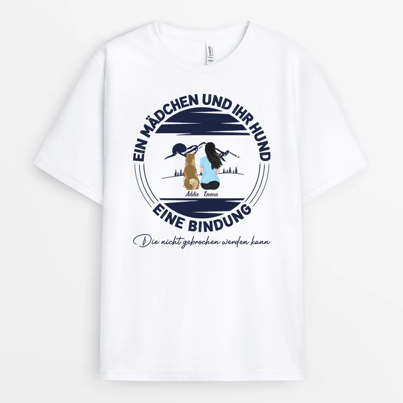 Nicht Gebrochen Werden Kann - Personalisierte Geschenke | T-Shirt für Hundebesitzer