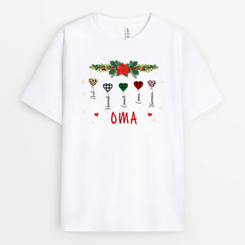 Personalisierte Geschenke | T-Shirt für Oma/Mama