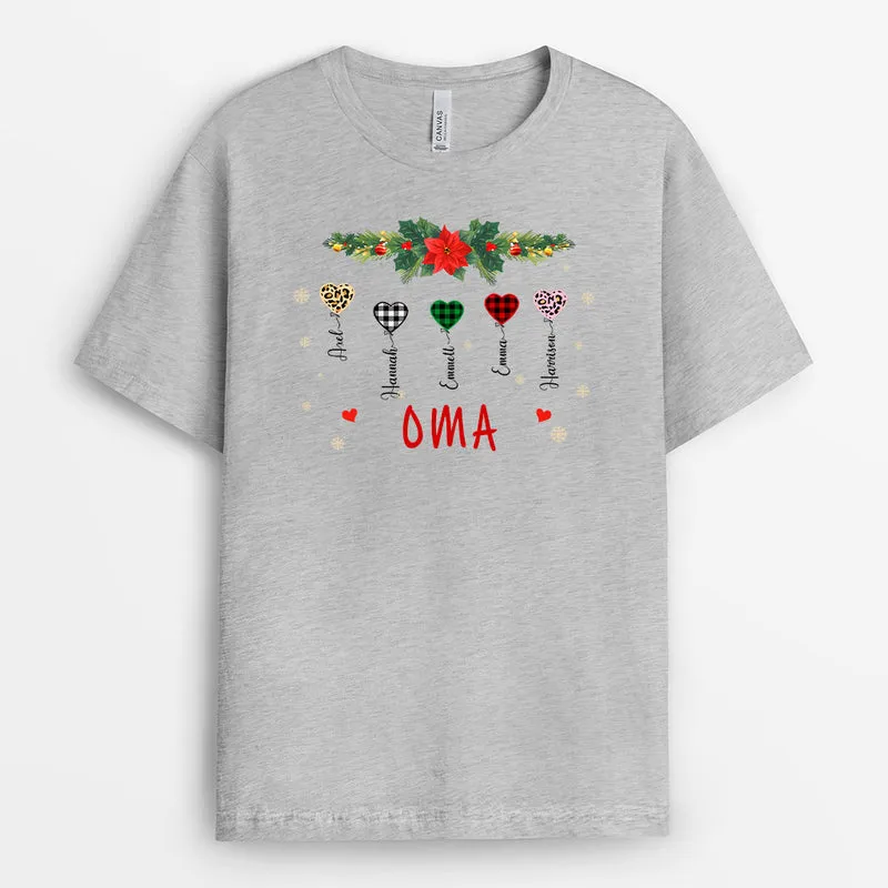 Personalisierte Geschenke | T-Shirt für Oma/Mama
