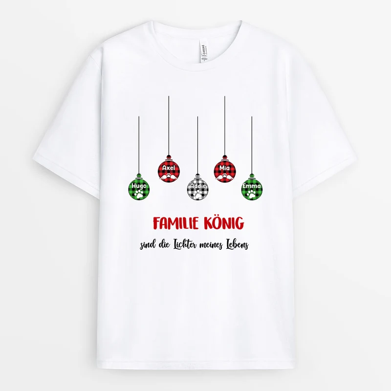 Personalisierte Geschenke | T-Shirt für Familie