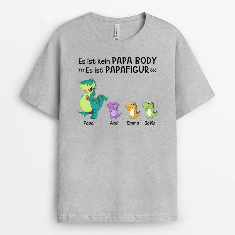 Papafigur - Personalisierte Geschenke | T-Shirt für Opa/Papa