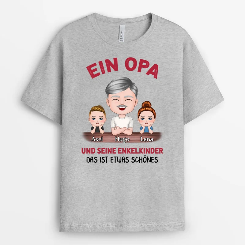 Das Ist Etwas Schönes - Personalisierte Geschenke | T-Shirt für Papa/Opa