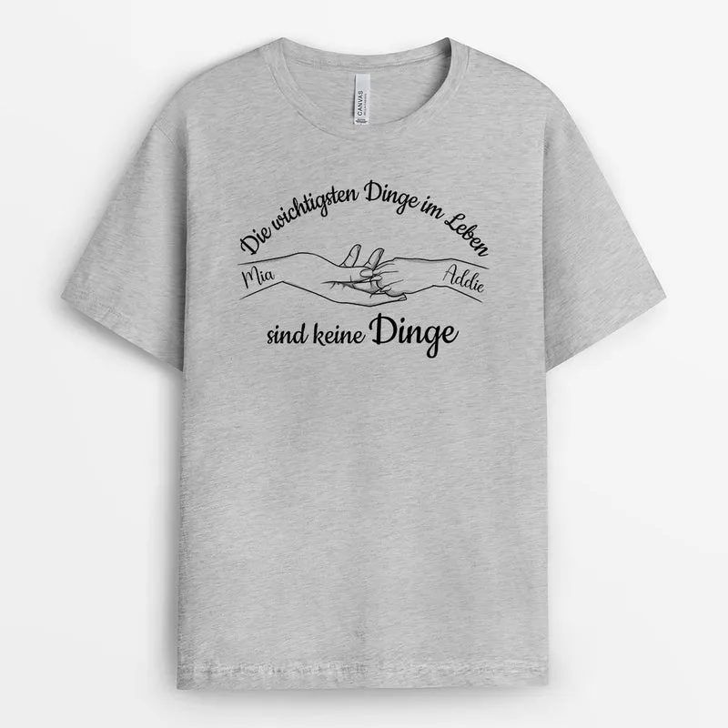 Die Wichtigsten Dinge - Personalisierte Geschenke | T-Shirt für Hundebesitzer