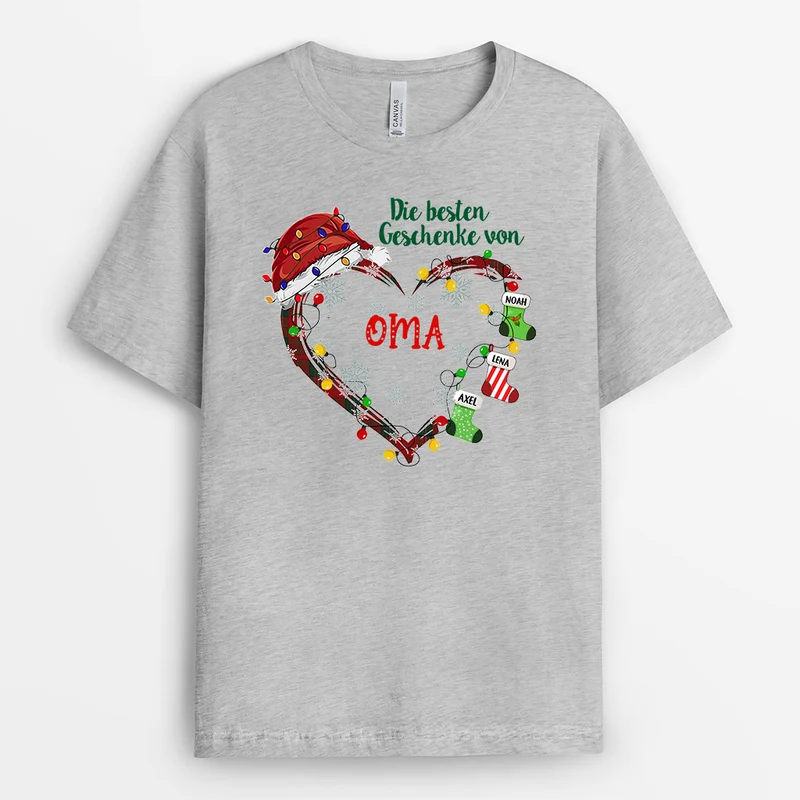 Die besten Geschenke von Oma - Personalisierte Geschenke | T-Shirt für Oma/Mama