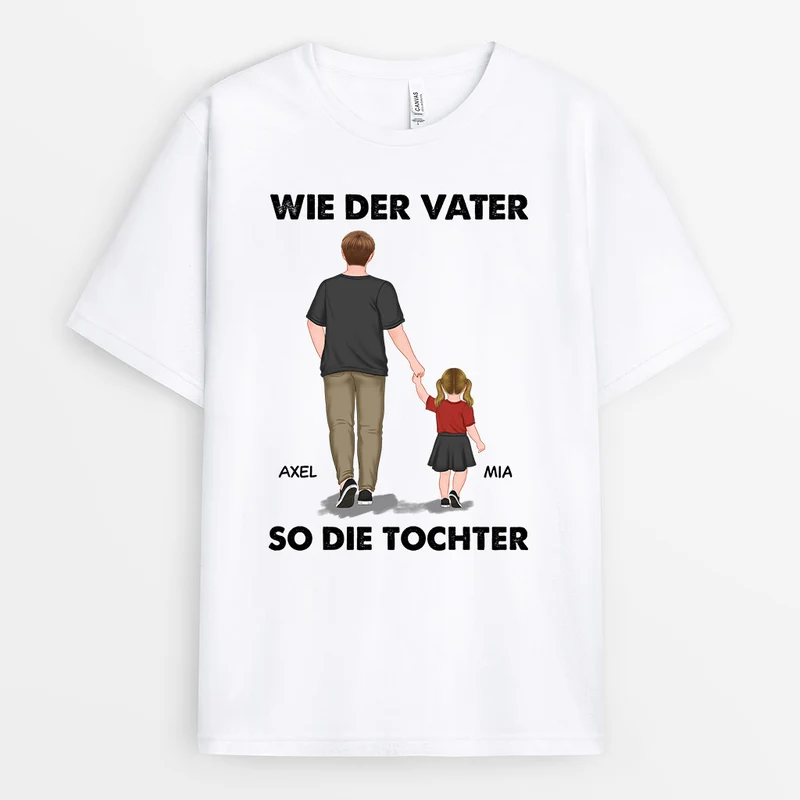 Wie Der Vater - Personalisierte Geschenke | T-Shirt für Papa