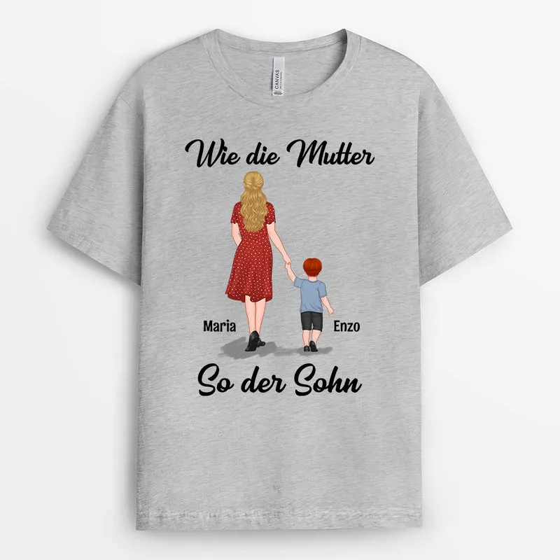 Wie Die Mutter - Personalisierte Geschenke | T-Shirt für Mama