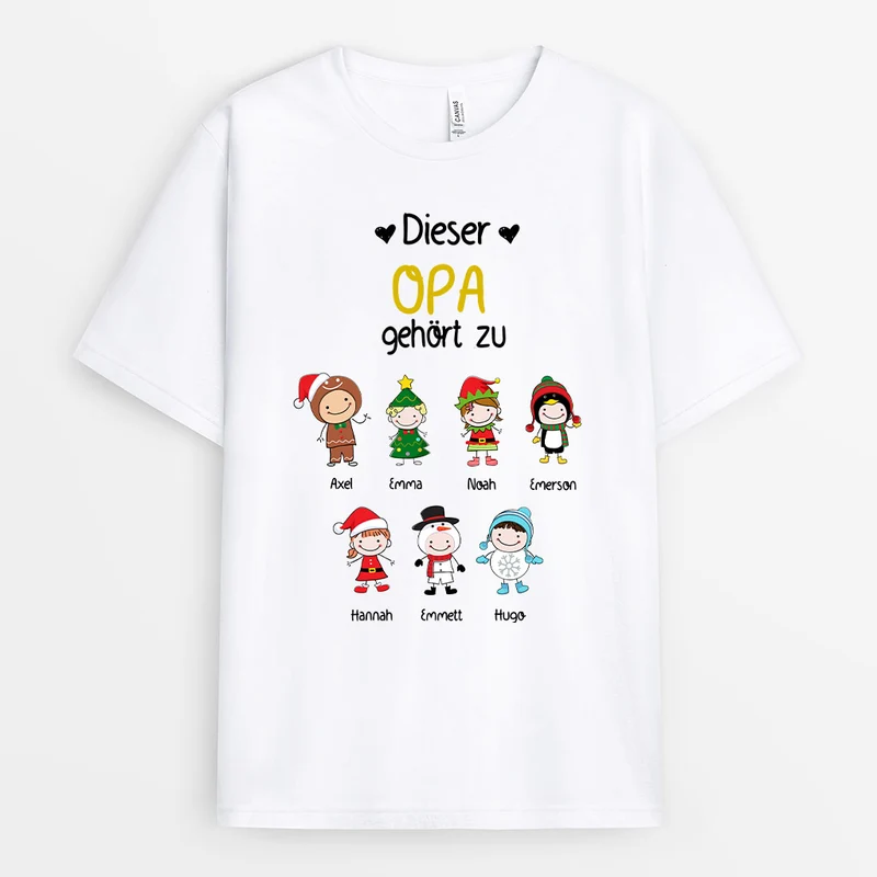 Dieser Opa ... - Personalisierte Geschenke | T-Shirt für Opa/Papa