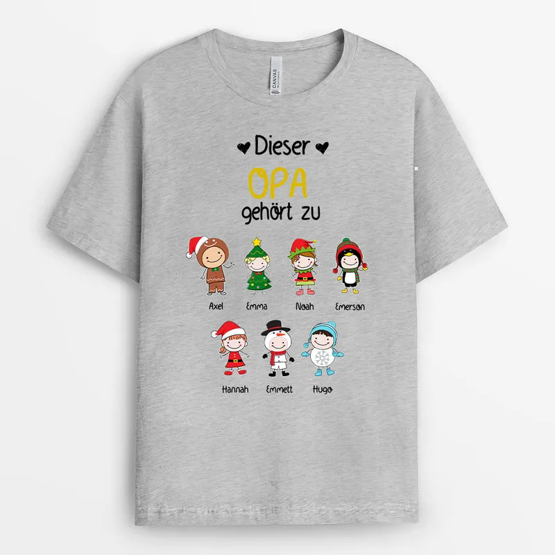 Dieser Opa ... - Personalisierte Geschenke | T-Shirt für Opa/Papa