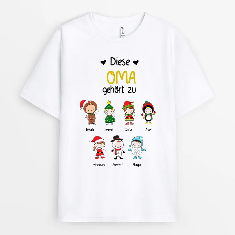 Diese Oma ... - Personalisierte Geschenke | T-Shirt für Oma/Mama