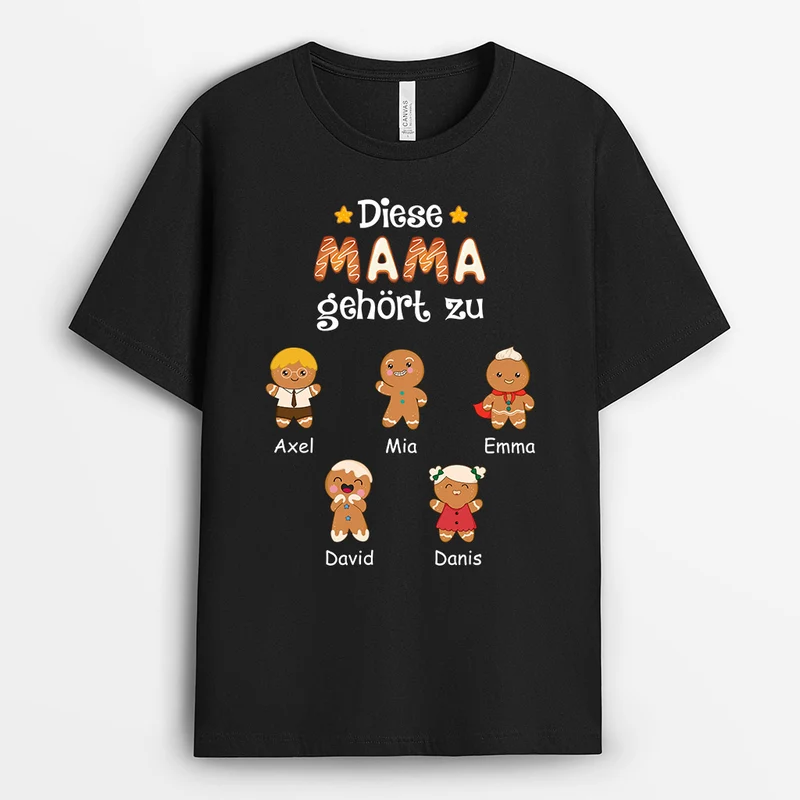 Diese Oma Gehört Zu - Personalisierte Geschenke | T-Shirt für Mama/Oma
