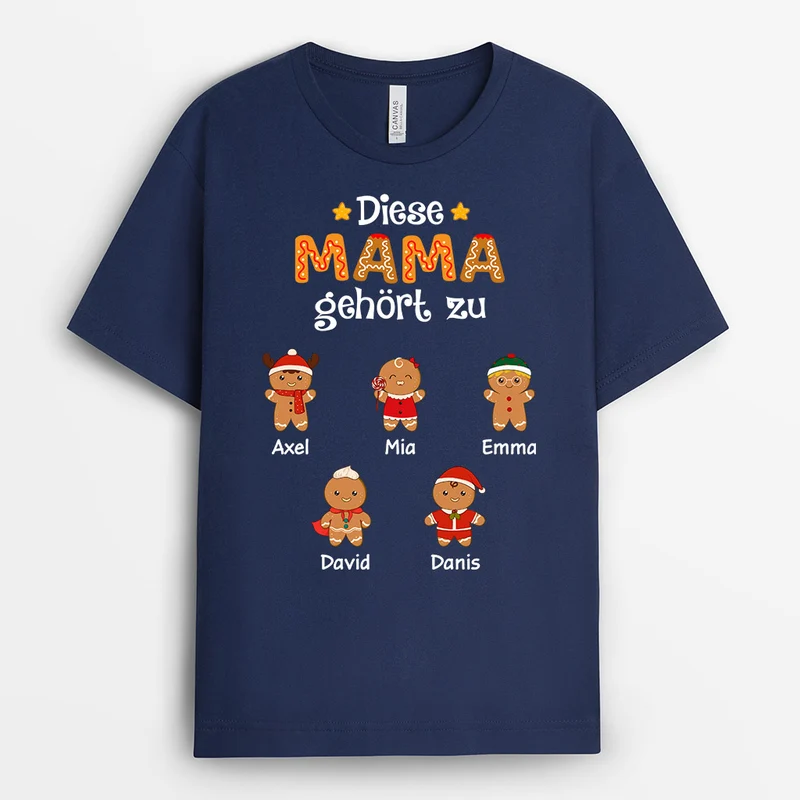 Diese Oma Gehört Zu - Personalisierte Geschenke | T-Shirt Für Oma/Mama