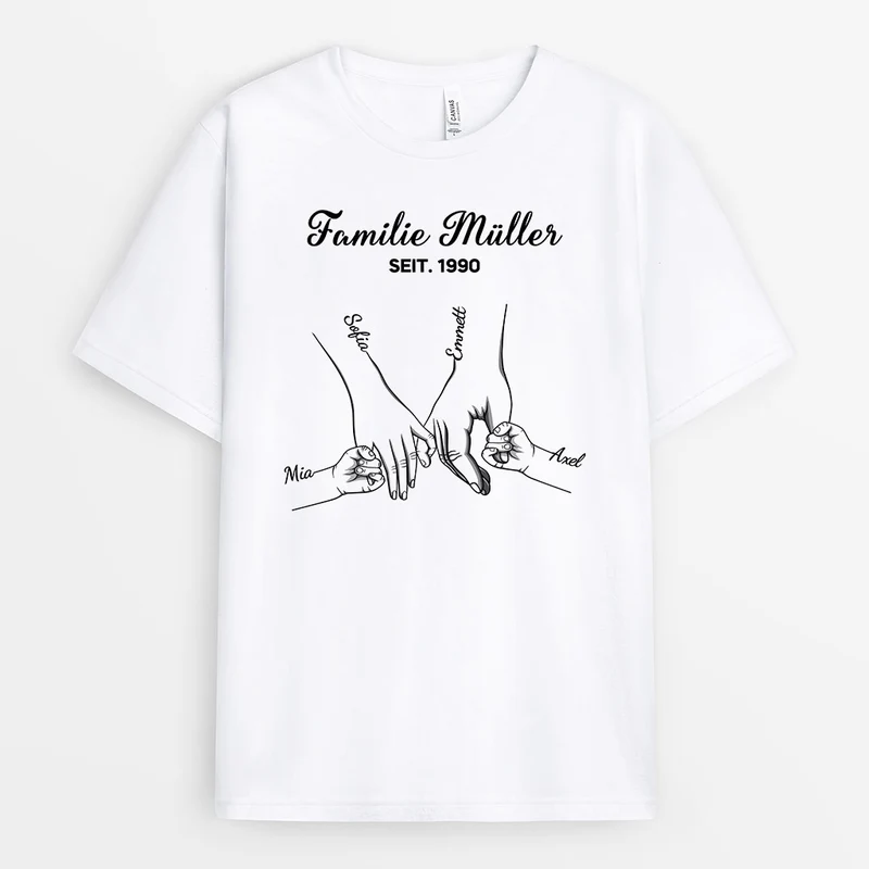 Familie Seit - Personalisierte Geschenke | T-Shirt für Familie