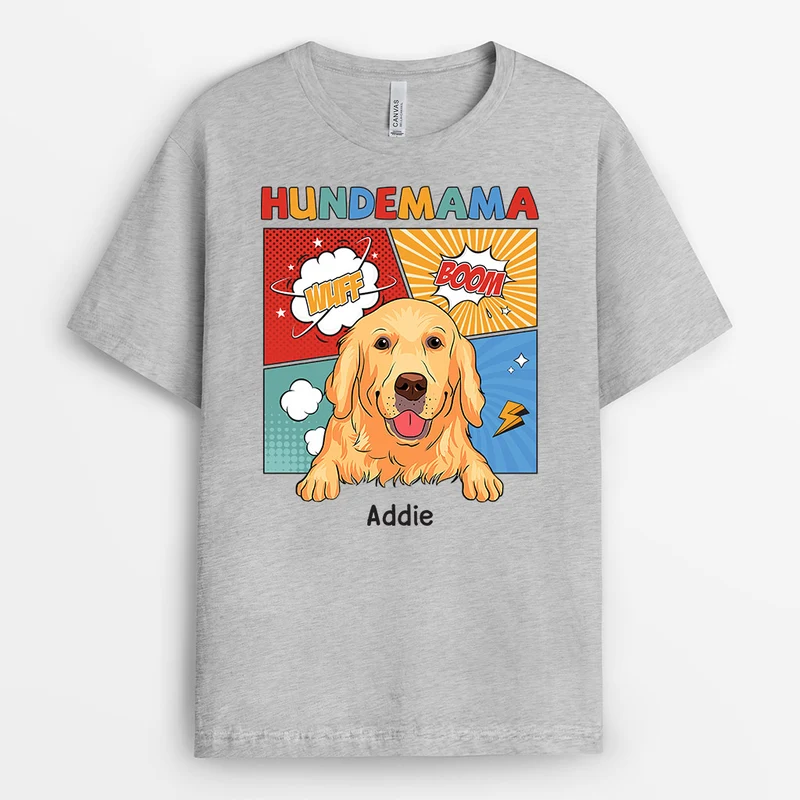 Hunde Papa - Personalisierte Geschenke | T-Shirt für Hundebesitzer