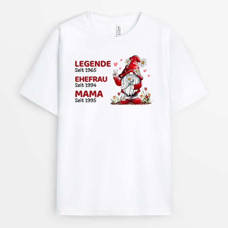 Legende - Personalisierte Geschenke | T-Shirt für Oma/Mama