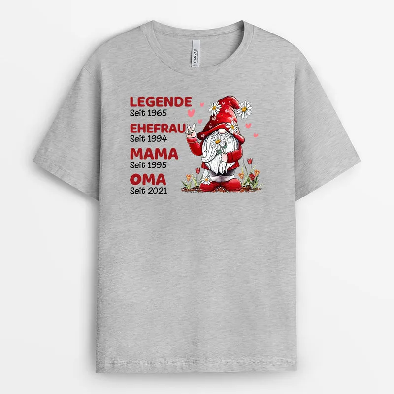 Legende - Personalisierte Geschenke | T-Shirt für Oma/Mama
