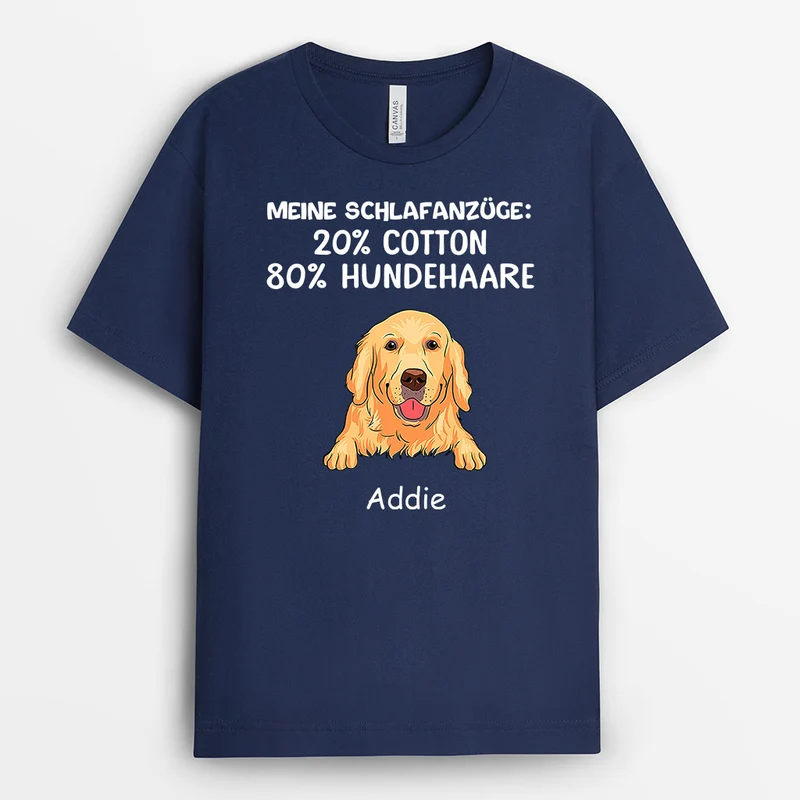 Meine Schlafanzüge - Personalisierte Geschenke | T-Shirt für Hundeliebhaber